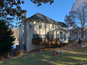 Before photo of home