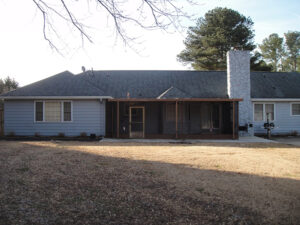 Before photo of home