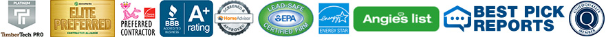M&M Home Exteriors Badges